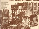 DERROLL ADAMS+JACK ELLIOTT-LP- ROLL ON BUDDY- RARE ORG. TOPIC-UK- MINT