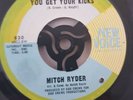 45 RPM NORTHERN SOUL, MITCH RYDER, YOU GET YOUR KICKS / RUBY BABY NEW VOICE 830