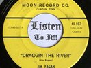 Obscure TN Murder Country Bopper 45 JIM FAGAN Draggin’ The River MOON killer Mp3