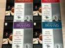 BRAHMS The 4 Symphonies BRUNO WALTER 1950s ED1 PHILIPS MINIGROOVE 4LP Set MINT