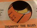 Rock N Roll 45 Jack And The Contrasts Thumping The Blues/she’s Mine Precise
