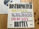Decca SXL 2298 - Britten/ Schumann/ Debussy Cello Sons - Rostropovich ED1 (#136)