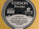 Waldo Mayo-Edison 52624-Late Edison Electric Disc-Pagan Love Song-EX