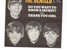 The Beatles Pop Rock 45 (VJ 587) Do You Want To Know A Secret/Thank You Girl