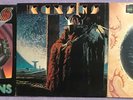 KANSAS - 3 PROMO Vinyl LP Records POINT OF KNOW RETURN, MONOLITH, AUDIO-VISIONS