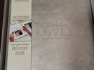 Let There Be Love HALLMARK Wedding Memory Album Leather