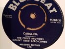 Folks Brothers - Carolina / I Met A Man - 1961 UK Blue Beat BB 30 - Ska