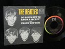 THE BEATLES DO YOU WANT TO KNOW A SECRET VEE JAY 587 PICTURE SLEEVE WITH 45