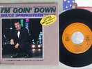 BRUCE SPRINGSTEEN I'M GOIN' DOWN CBS/SONY 10SP 914 Japan POSTCARD VINYL 7