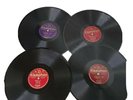 Arabic Alamphon 78rpm Vinyl Records - 4 Records