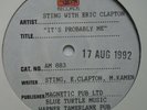 Sting With Eric Clapton,It's Probably Me.7