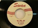 THE BEATLES - She Loves You - Original Swan Records 45 rpm - White Label