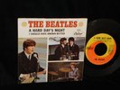 THE BEATLES A HARD DAY'S NIGHT CAPITOL 5222 PICTURE SLEEVE WITH 45