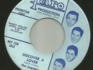 LATIN ROCK bw TEEN INSTRO -JAGUARS- PIC.LABEL -DISCOVER A LOVER- HEAR- 1965 FARO