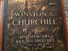 Rare Winston Churchill Memoirs And His Speeches On 12 Vinyl Records And Booklet