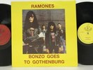 Ramones - Bonzo Goes To Gothenburg 2LP 1990 US ORIG Pinhead Punk Durango 95