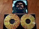 THE WEEKND After Hours Gold W/ Red Blood Splatter Target Exclusive Vinyl