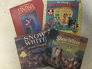 Walt Disney LPs: Mickey Mouse Club; Fantasia Soundtrack (2LPs); Snow White