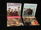 THE YOUNG RASCALS-TURTLES-4 SEASONS-LOVIN SPOONFUL PICTURE SLEEVES WITH 45s