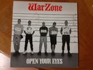 WARZONE OPEN YOUR EYES LP ORIGINAL PRESS KBD PUNK NYHC REVELATION JUDGE SCHISM