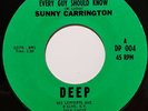 Sunny Carrington. The girl every guy should know. Original Deep Northern soul EX