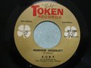 RARE NORTHERN SOUL ( RUBY ) FEMININE INGENUITY ON TOKEN GT-100
