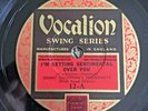 BENNY GOODMAN MODERNISTS.& WHOOPEE MAKERS 1934 UK Vocalion 78 SENTIMENTAL TAKE 2