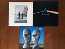 3x Pink Floyd.The Division Bell.Wish You Was Here.Dark Side Of The Moon