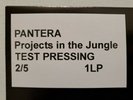 PANTERA Projects in the Jungle TEST PRESSING LP NEAR MINT Matrix #726339