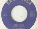 THE MAGIC TONES Great Day RAM BROCK DETROIT  NORTHERN SOUL USA 45
