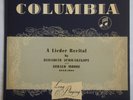 33CX 1044 ELISABETH SCHWARZKOPF RECITAL GERALD MOORE COLUMBIA BLUE GOLD ED1