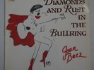 AUDIOPHILE JOAN BAEZ Diamonds And Rust In The Bullring Virgin VGC 9 1st PRESS NM