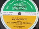 BBC Transcription Services Stereo Pop Special 17 Edgar Broughton Band Live 1972