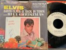 promo ELVIS PRESLEY Santa Clause is Back in Town / Blue Christmas 447-0647 NM