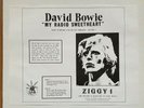 David Bowie My radio sweetheart