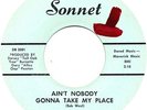 RED WEST 45 Ain't Nobody Gonna Take My Place /  My Thanks To You VG++ Rockabilly