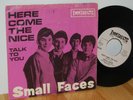 SMALL FACES Here Come The Nice PS Picture Sleeve 7'' 45 vinyl