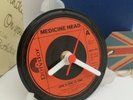 *new* MEDICINE HEAD (Band) Vinyl Record Clock An Actual Vinyl Record