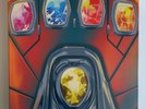 AVENGERS: INFINITY WAR + ENDGAME Box Set 6XLP Stone Colored Vinyl MONDO SEALED