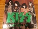 KISS Crazy like a fox. Double lp clear lemon vinyl bootleg. LIVE in New Zealand 