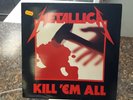 Metallica Kill em All Original 1983 UK Pressing Nations Label Import Vinyl MFN 7