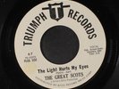 GREAT SCOTS: the light hurts my eyes / you know... TRIUMPH 7