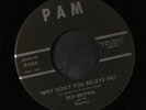 SKIP BROWN & SHANTONS: why don't you believe me? / jenny lee PAM 7