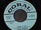 JOHNNY BURNETTE TRIO: tear it up / you're undecided CORAL 7