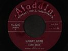 PATTI ANNE: shtiggy boom / baby, baby, i'm in love with you ALADDIN 7