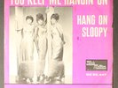 SUPREMES: you keep me hangin' on / hang on sloopy TAMLA MOTOWN 7