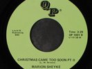 MARION SHEYKE: christmas came too soon / pt. 2 QP 7
