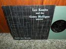 LEE KONITZ PLAYS and the GERRY MULLIGAN QUARTET PACIFIC JAZZ 10 Inch LP