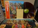 THE BEATLES / SGT. PEPPER'S... RED WAX JAPAN ORIG. LP w/OBI, CARD & POSTER NM