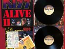 KISS   ALIVE II 2 LP W/ TATTOOS & INSERTS (1977) CASABLANCA NBLP 7076-2 KEEL VG+